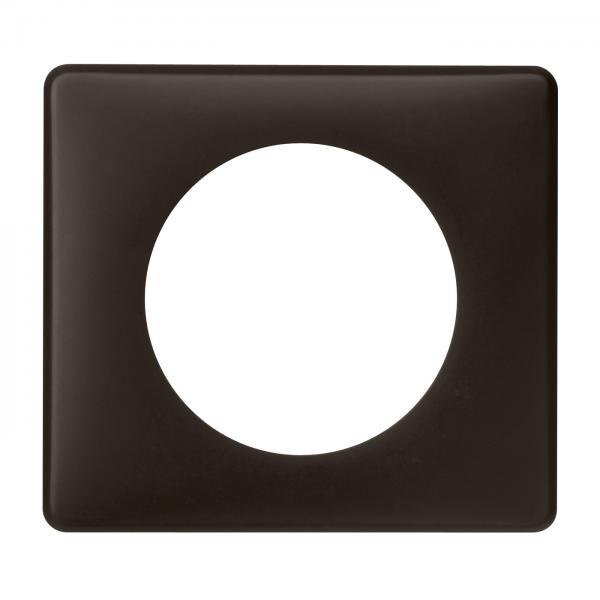 Vignette 2 produit Plaque Cliane Poudr 1 poste  -  finition Basalte | Ref : 066741
