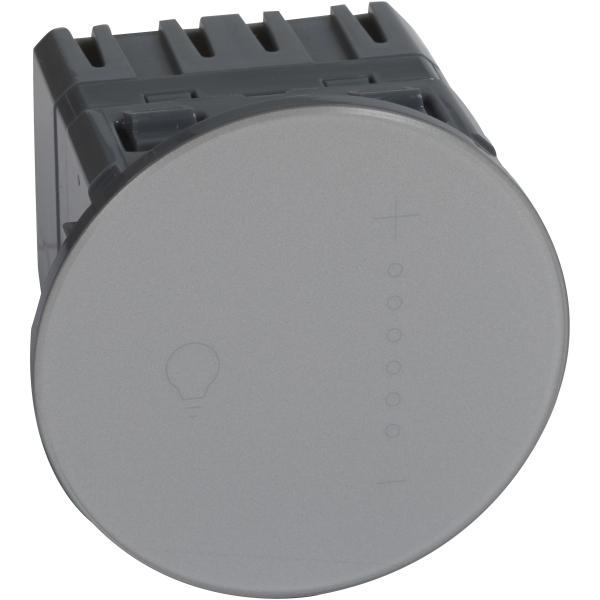 Vignette 2 produit Variateur tactile avec neutre 300 W Cliane - titane | Ref : 067047