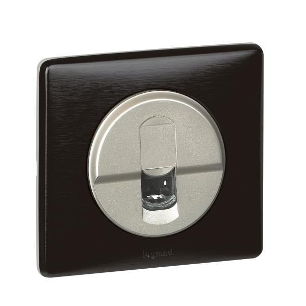 Vignette 2 produit Prise RJ45 Cliane catgorie6A STP blindage mtal | Ref : 067346