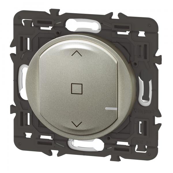 Vignette 2 produit Interrupteur pour volet roulant connecté Céliane with Netatmo sans plaque titane | Ref : 067776A