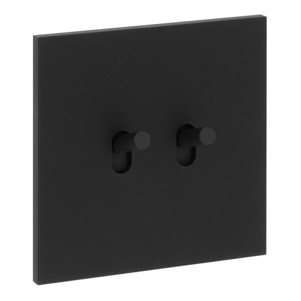 Vignette 2 produit Enjoliveur double Cliane IP44 pour rfrence 067001 ou 067031  -  Blanc | Ref : 067802