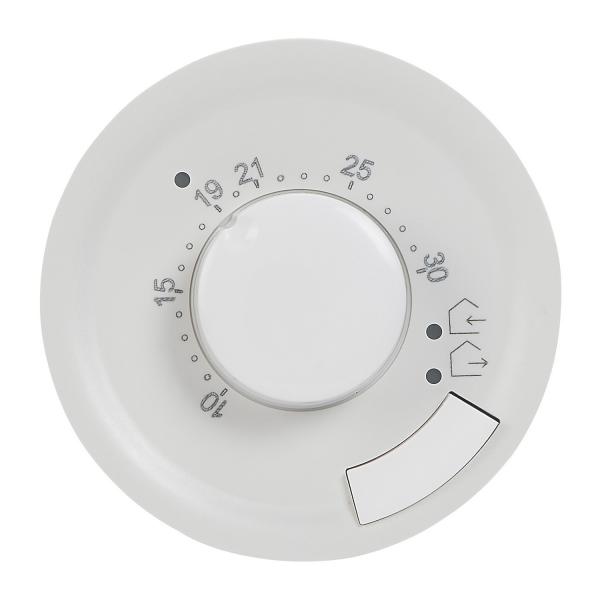 Vignette 2 produit Enjoliveur Céliane pour thermostat d'ambiance - Blanc | Ref : 068240