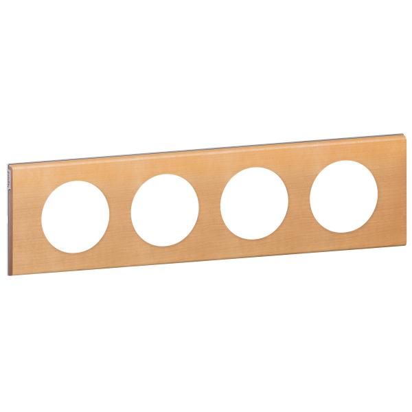 Vignette 2 produit Plaque Cliane Matires 4 postes  -  finition Erable | Ref : 069214