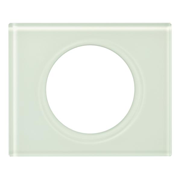 Vignette 2 produit Plaque Cliane Matires 1 poste  -  finition Verre Kaolin | Ref : 069311