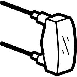 Vignette 2 produit Lampe de rechange - Plexo - orange 230V 1mA | Ref : 069498