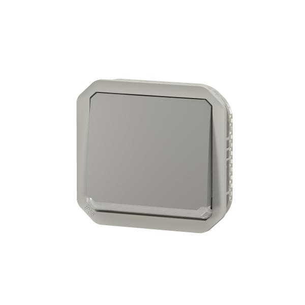 Vignette 2 produit Interrupteur ou va-et-vient tmoin 10AX 250V Plexo composable gris | Ref : 069512L