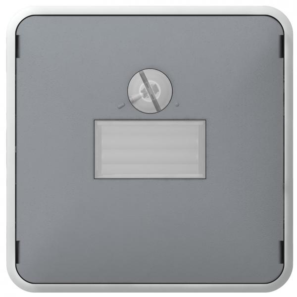 Vignette 2 produit Interrupteur crpusculaire tanche Plexo composable IP55 gris | Ref : 069517