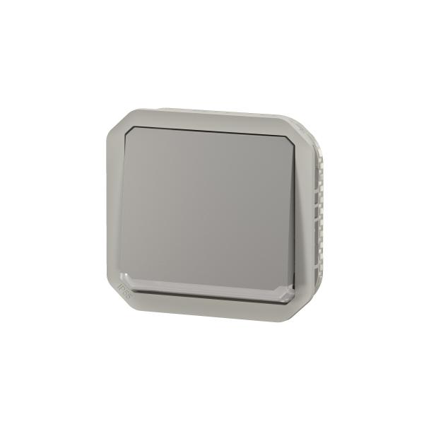 Vignette 2 produit Poussoir NO tmoin Plexo composable - gris | Ref : 069533L