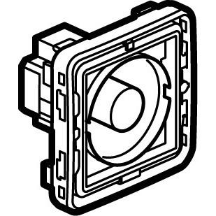 Vignette 2 produit Socle �tanche avec voyant Plexo composable IP55 - gris et blanc | Ref : 069583