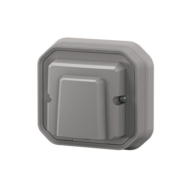 Vignette 2 produit Sortie de câble 16A Plexo complet encastré gris | Ref : 069848L