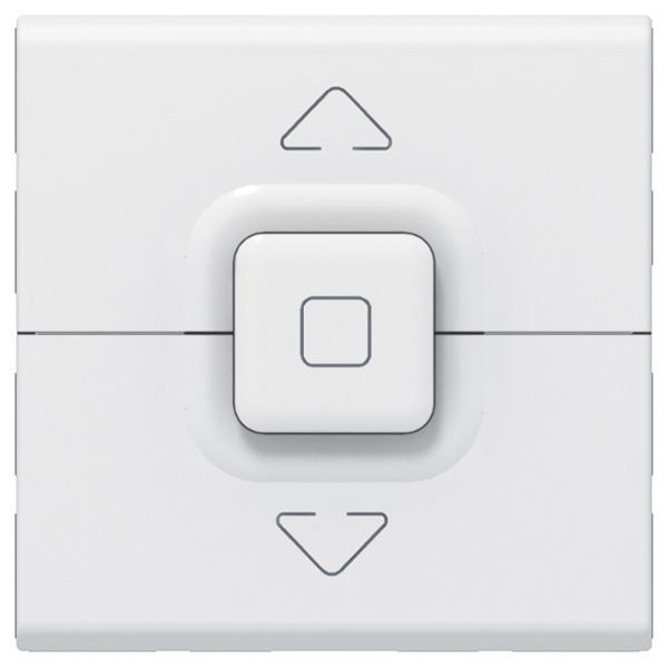 Vignette 2 produit Interrupteur de volets roulants 500W maximum Mosaic 2 modules - blanc | Ref : 077026