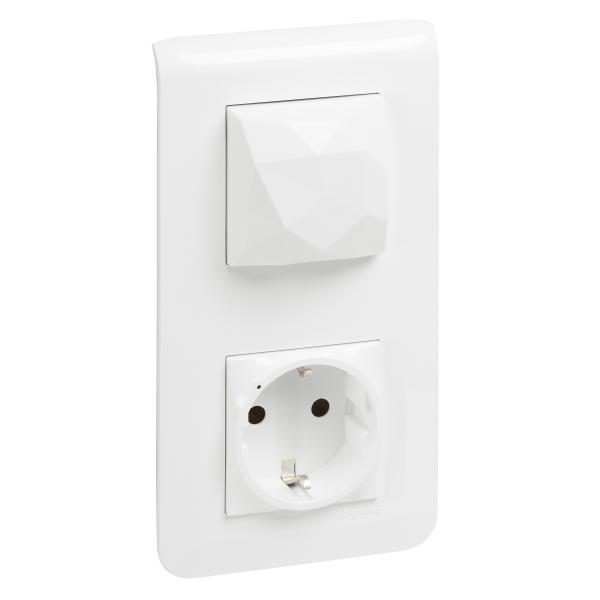 Vignette 2 produit POUSSOIR OU INVERSEUR 6A EASYLED POUR FONCTION TEMOIN BLANC | Ref : 077033L