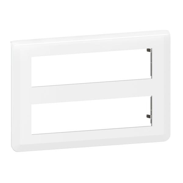 Vignette 2 produit Plaque de finition Mosaic pour 2x8 modules blanc | Ref : 078837L