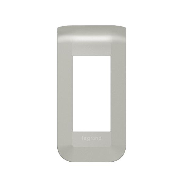 Vignette 2 produit Plaque de finition Mosaic pour 1 module alu | Ref : 079301L