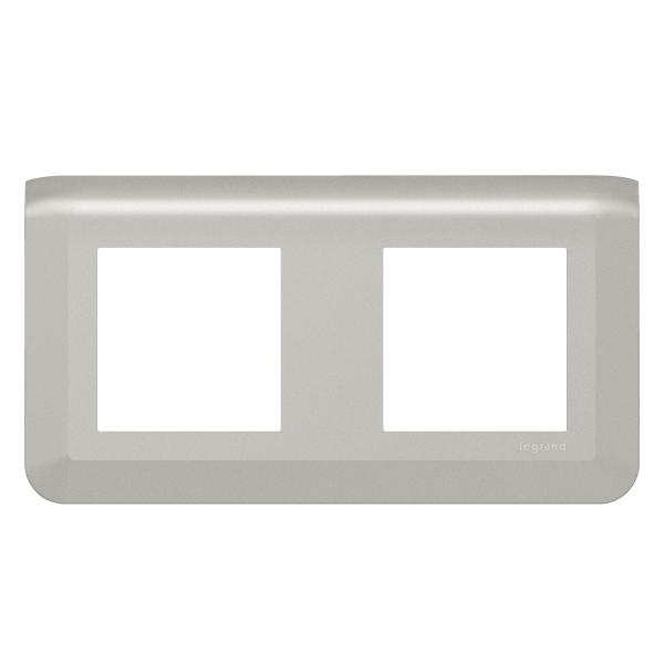 Vignette 2 produit Plaque de finition horizontale Mosaic pour 2x2 modules alu | Ref : 079304L