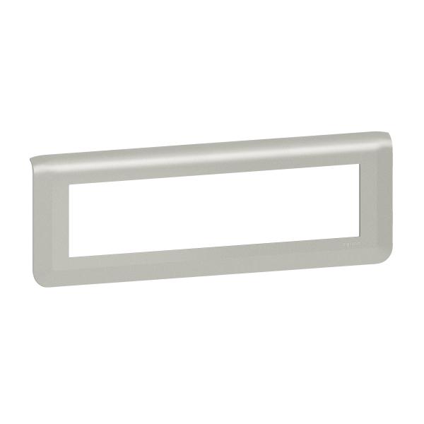 Vignette 2 produit Plaque de finition horizontale Mosaic pour 8 modules alu | Ref : 079318L