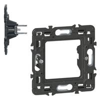 Vignette 2 produit Support  griffes longues pour Mosaic , Cliane ou Soliroc pour 1 poste ou 2 modules | Ref : 080269