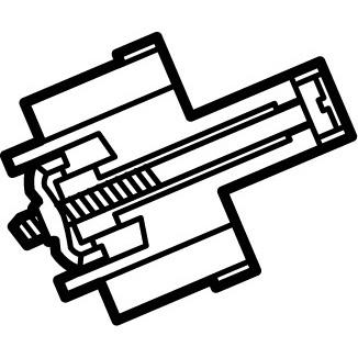 Vignette 2 produit Griffes standard - pour appareillage Plexo | Ref : 084900