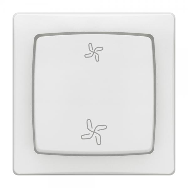Vignette 2 produit Commande de VMC Appareillage saillie complet - blanc | Ref : 086016L