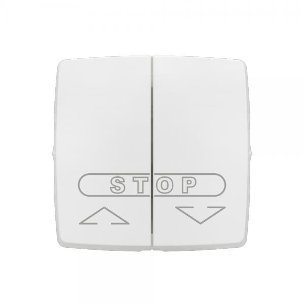 Vignette 2 produit Poussoir pour volets roulants Appareillage saillie composable - blanc | Ref : 086110L