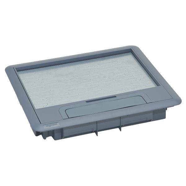 Vignette 2 produit Couvercle plastique pour boite de sol version standard 12 modules ou 18 modules | Ref : 088001