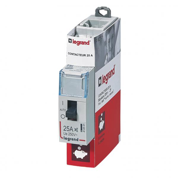 Vignette 2 produit Contacteur CX� pour tarifs heures creuses - bipolaire 230V~ 25A - 1 module | Ref : 092701