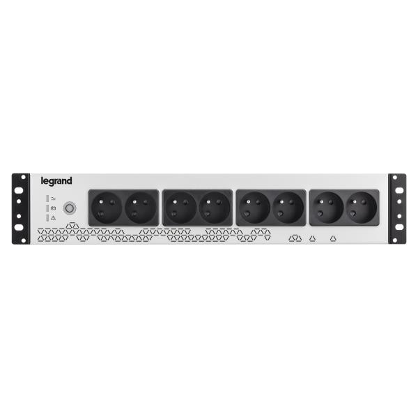 Vignette 2 produit Onduleur monophas Keor PDU line interactive avec 8 prises 2P+T  -  800VA 480W  -  autonomie 10  15 minutes | Ref : 310330