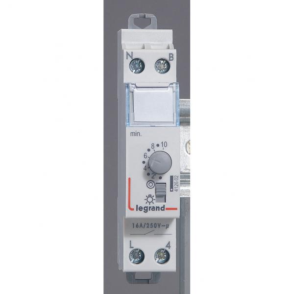 Vignette 2 produit Minuterie modulaire 230V~ 50Hz et 60Hz - sortie 16A 250V~ - 1 module | Ref : 412602