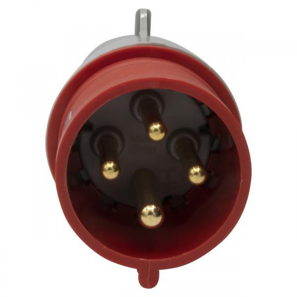 Vignette 2 produit Fiche mobile droite P17 IP44 32A - 380V~ à 415V~ - 3P+T | Ref : 555238