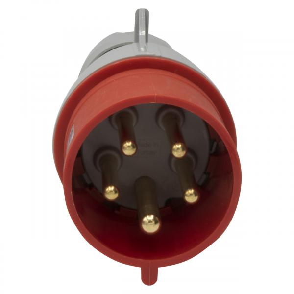 Vignette 2 produit Fiche mobile droite P17 IP44 32A  -  380V~  415V~  -  3P+N+T | Ref : 555239