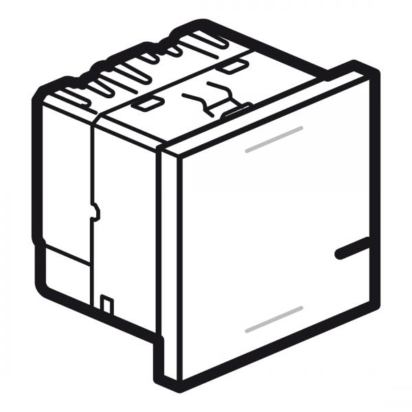 Vignette 2 produit Interrupteur filaire option variateur Arteor with Netatmo - Blanc | Ref : 574202A