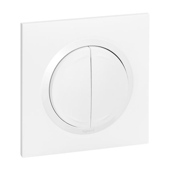 Vignette 2 produit Commande double sans fil sans pile d'éclairage dooxie with Netatmo - blanc | Ref : 600088L