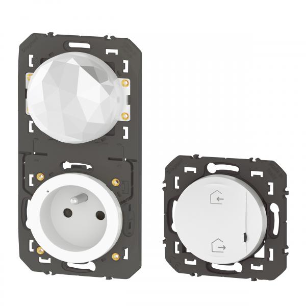 Vignette 2 produit Pack de dmarrage connect dooxie with Netatmo sans plaque blanc | Ref : 600670A