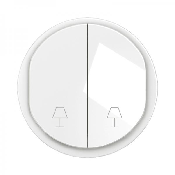 Vignette 2 produit Enjoliveur commande lampes de chevet nouveau Cliane - Blanc | Ref : CB0023