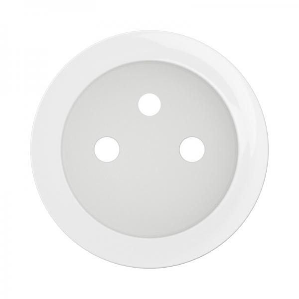 Vignette 2 produit Enjoliveur prise 2P+T  puit bornes  vis nouveau Cliane - Blanc | Ref : CB0116