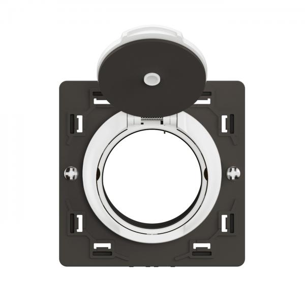 Vignette 2 produit Prise d'aspiration centralise nouveau Cliane avec contact - Blanc | Ref : CB0261