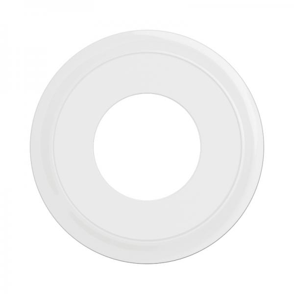 Vignette 2 produit Enjoliveur prise XLR femelle nouveau Cliane - Blanc | Ref : CB0313