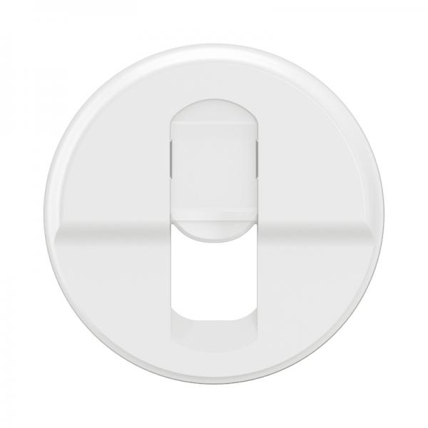 Vignette 2 produit Enjoliveur prise simple RJ45 nouveau Cliane - Blanc | Ref : CB0346