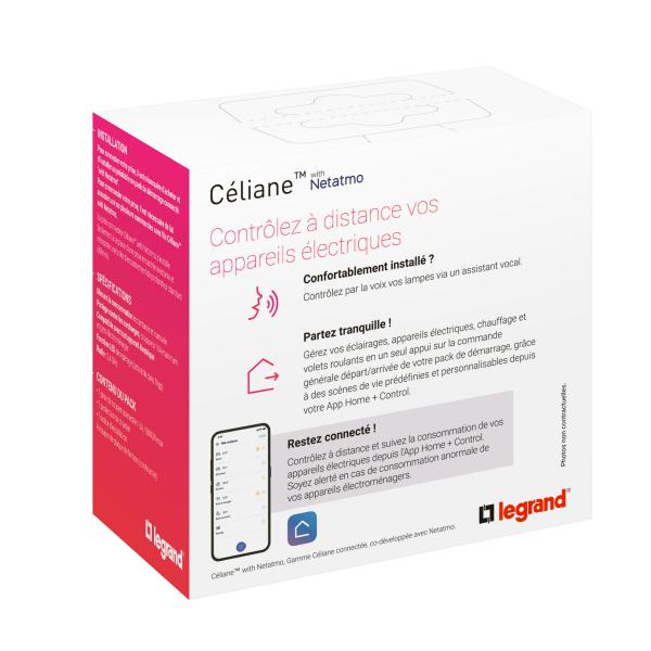 Vignette 2 produit Prise 2P+T 16A nouveau Cliane with Netatmo - connexion  bornes automatiques - Blanc | Ref : CB0460