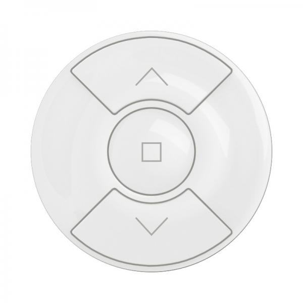Vignette 2 produit Enjoliveur commande volets roulants nouveau Cliane - Blanc Antimicrobien | Ref : CB6027