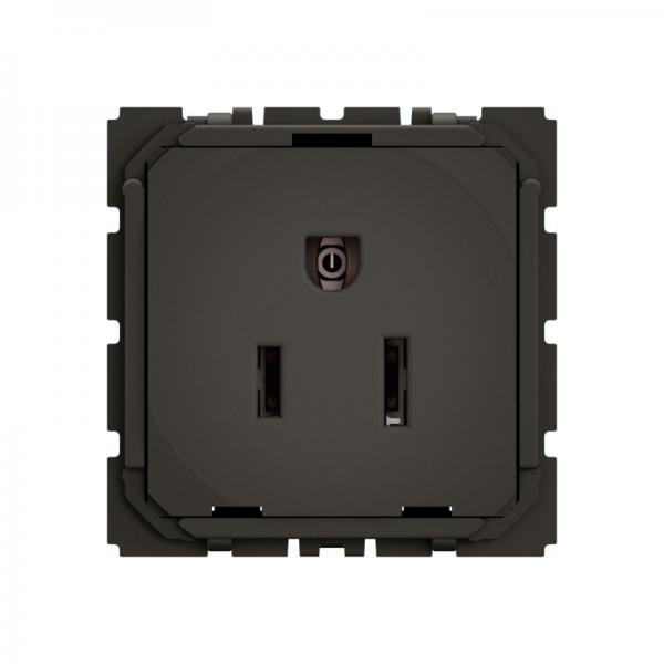 Vignette 2 produit Prise standard amrician nouveau Cliane 15A 127V | Ref : CM0131