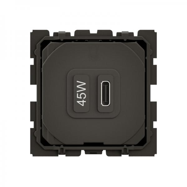 Vignette 2 produit Prise USB nouveau Cliane Type-C 45W Power Delivery - bornes automatiques | Ref : CM0156