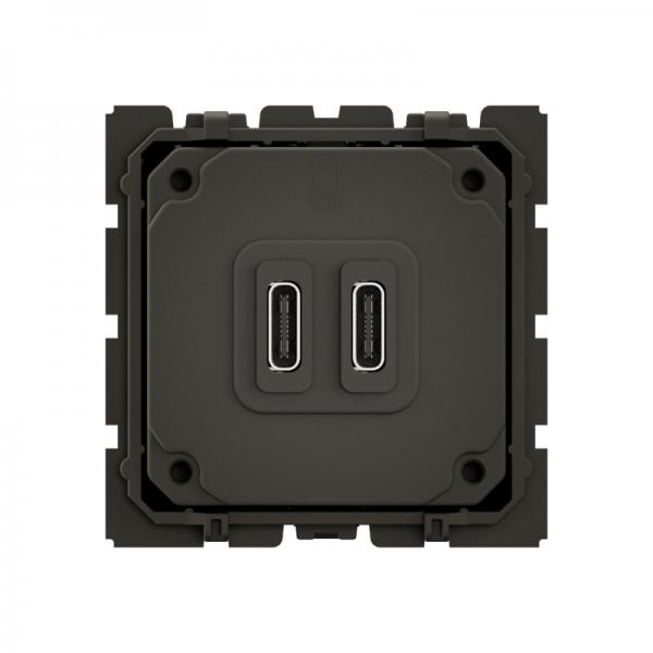 Vignette 2 produit Prise 2USB nouveau Cliane Type-C 30W Power Delivery - bornes automatiques | Ref : CM0158