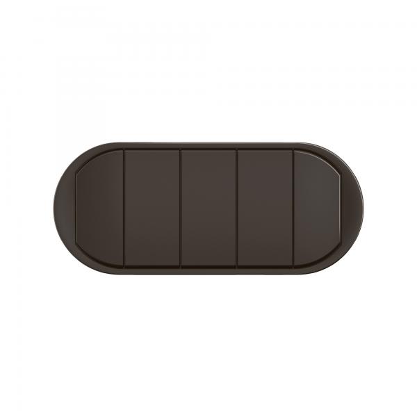 Vignette 2 produit Enjoliveur 5 commandes compactes nouveau Cliane - Noir | Ref : CN0029
