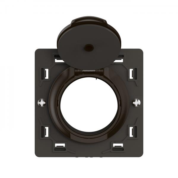 Vignette 2 produit Prise d'aspiration centralise nouveau Cliane avec contact - Noir | Ref : CN0261