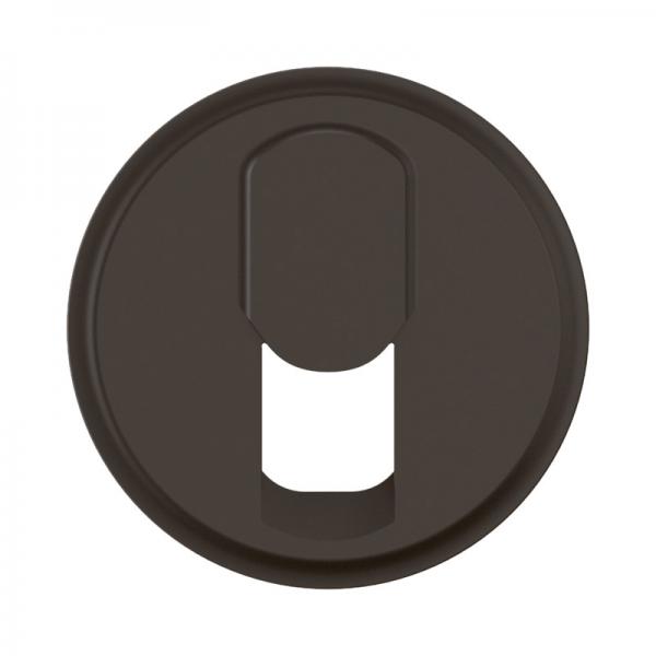 Vignette 2 produit Enjoliveur prise tlphone RJ45 nouveau Cliane - Noir | Ref : CN0340