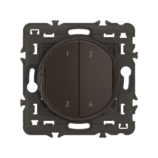 Vignette 2 produit Commande 4 scnarios Self-e nouveau Cliane with Netatmo - Noir | Ref : CN0424