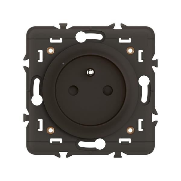 Vignette 2 produit Prise 2P+T 16A nouveau Cliane with Netatmo - connexion  bornes automatiques - Noir | Ref : CN0460