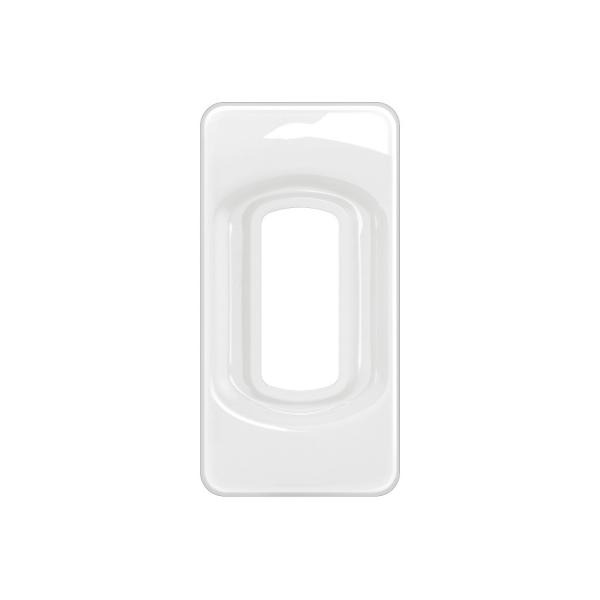 Vignette 2 produit Plaque de finition nouveau Cliane 1 module - Blanc Emaill | Ref : CP0013