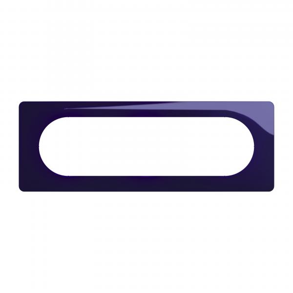 Vignette 2 produit Plaque de finition nouveau Cliane 6  8 modules - Bleu de Four | Ref : CP0311